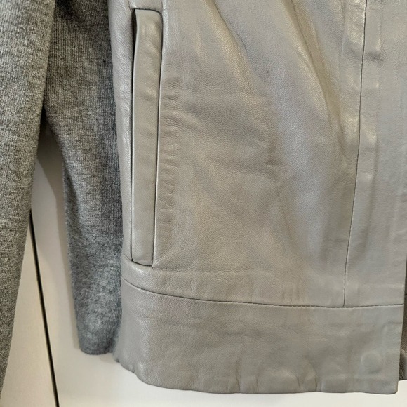 Doma Joy Women's Biker Style Motorcycle Zip-Up Lamb Nappa Leather Jacket - Picture 5 of 14